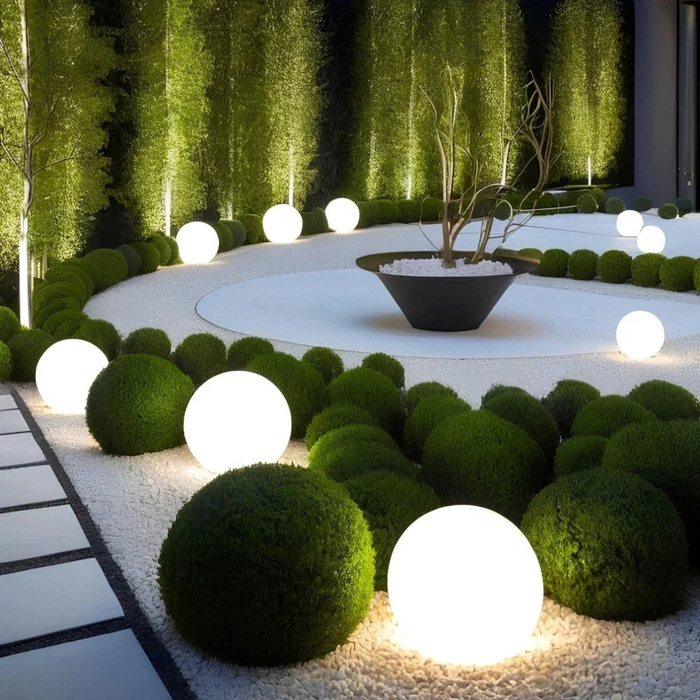 Cordless Color-Changing LED Globe Light for Patio & Garden – 16 Color Modes with Remote Control | Thomler