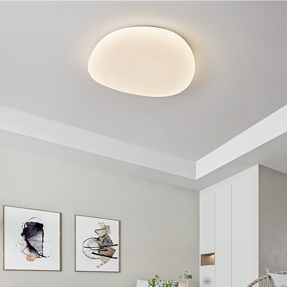 Ceiling Lamp Acrylic LED White 5–10 m² Bedroom Living Room Flush Mount Minimalist Scandinavian Japandi Indoor Light | Thomler