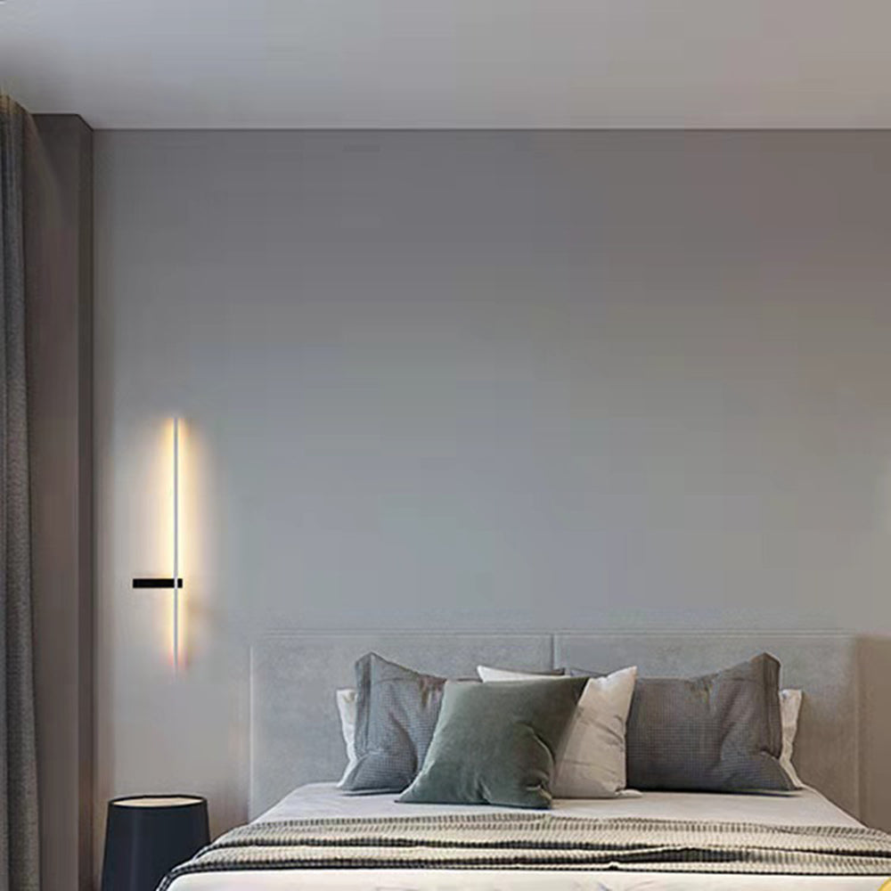 Dual-Tone Linear LED Wall Sconce – Modern Metal & Acrylic Light for Dining Rooms, Living Rooms & Home Offices | Thomler