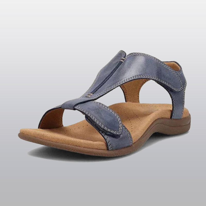 Women's Orthopedic T-Strap Sandals with Adjustable Arch Support and Memory Foam Footbed for All-Day Comfort | Thomler