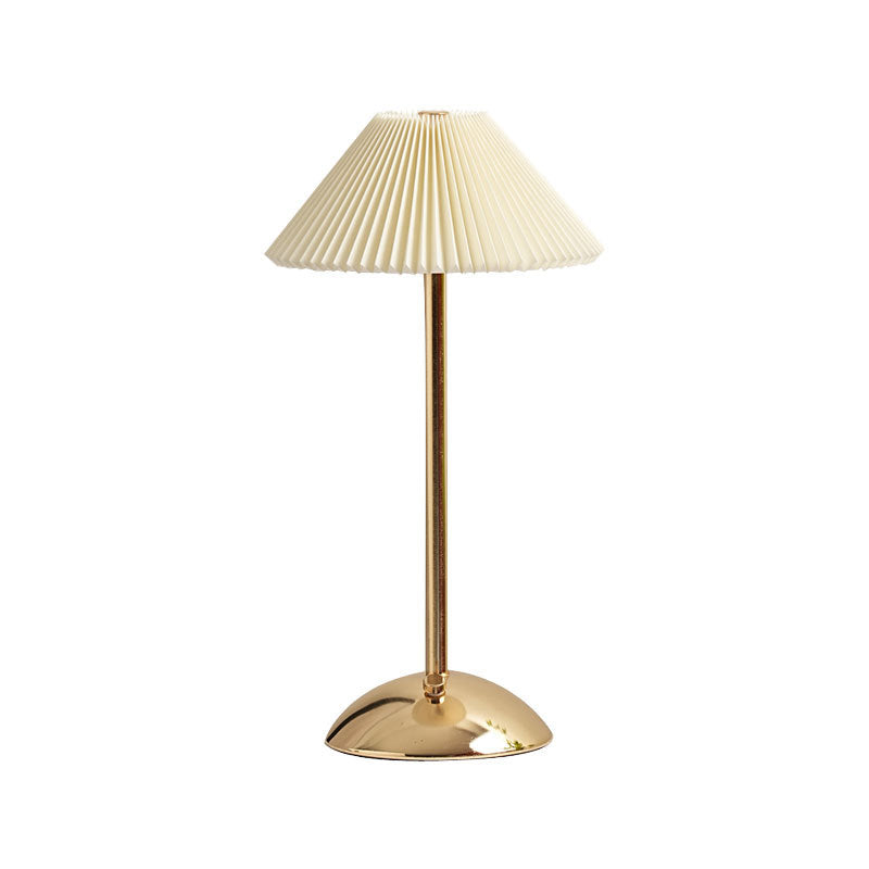Table Lamp Iron 11.7 in USB Plug-In Scandinavian Style Bedside Living Room Bedroom Study Light | Thomler