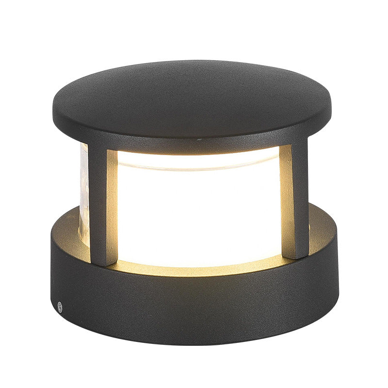 Weatherproof LED Outdoor Wall Light – Square & Round Industrial Fixture for Patio, Garden, Pathway | Thomler