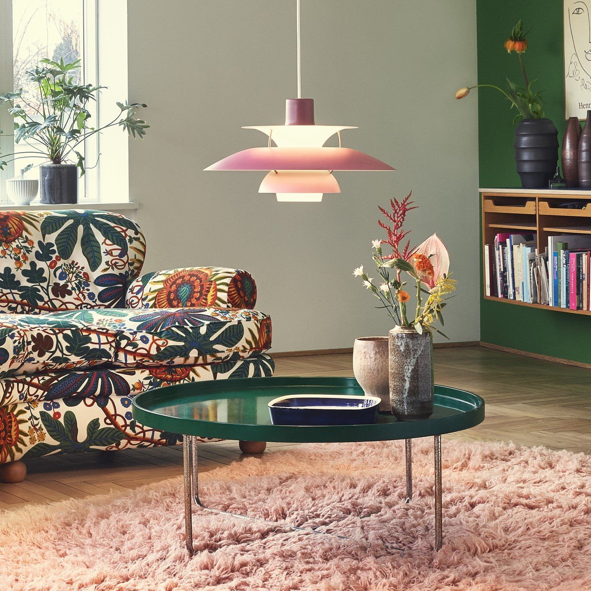Adjustable Cord Pendant Light with Metal Shade – Modern Drop Ceiling Fixture for Kitchen & Dining Room | Thomler