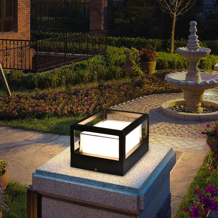 Weatherproof LED Outdoor Wall Light – Square & Round Industrial Fixture for Patio, Garden, Pathway | Thomler