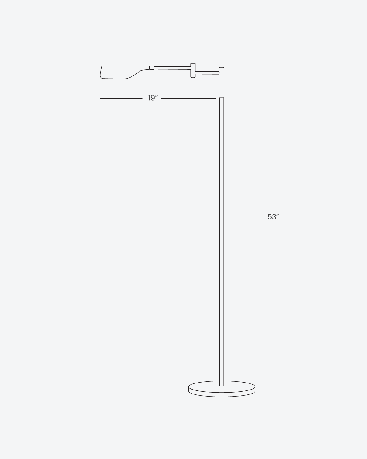 Vloerlamp LED Blad Design Minimalistisch 135cm Dimbaar Metaal | Sansoti