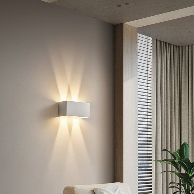 Wall Lamp Aluminum 12W Built-In LED 7.9 in Modern Hallway Living Room Bedroom Lighting Fixture | Thomler
