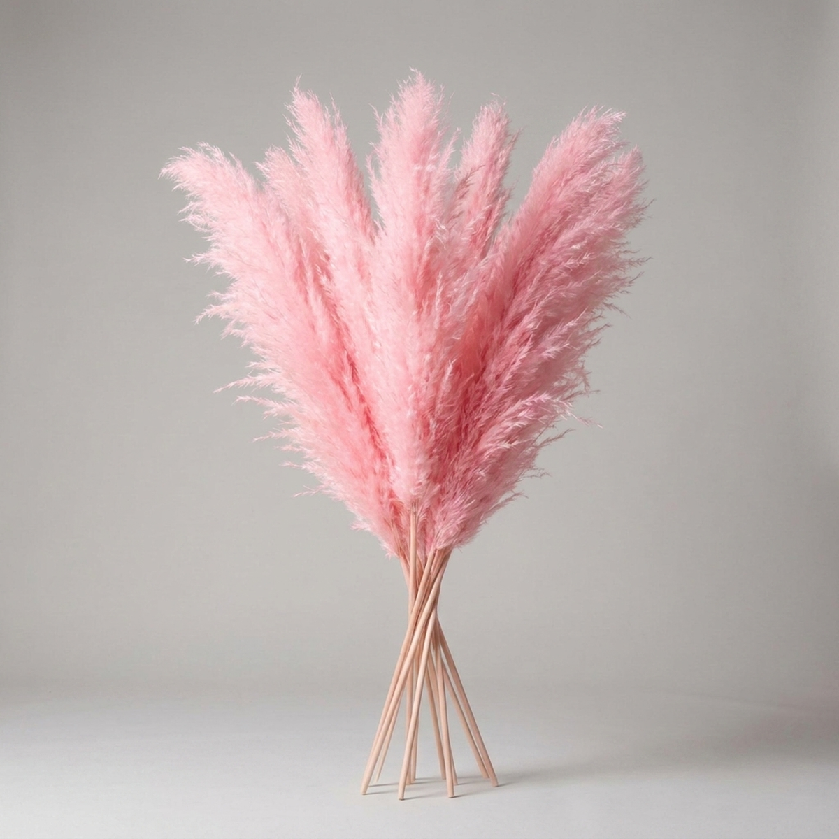 Faux Dried Prairie Plumes – Neutral Boho Stems for Vases & Bouquets | Thomler