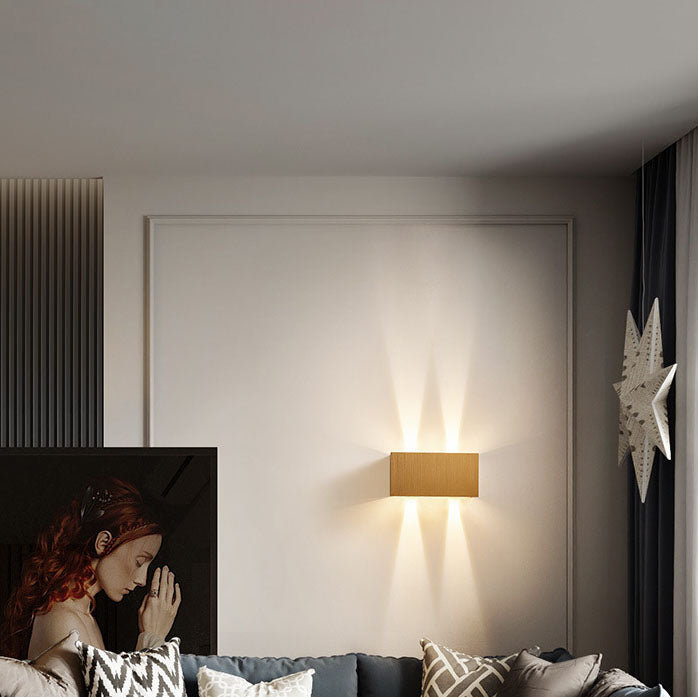Wall Lamp Aluminum 12W Built-In LED 7.9 in Modern Hallway Living Room Bedroom Lighting Fixture | Thomler