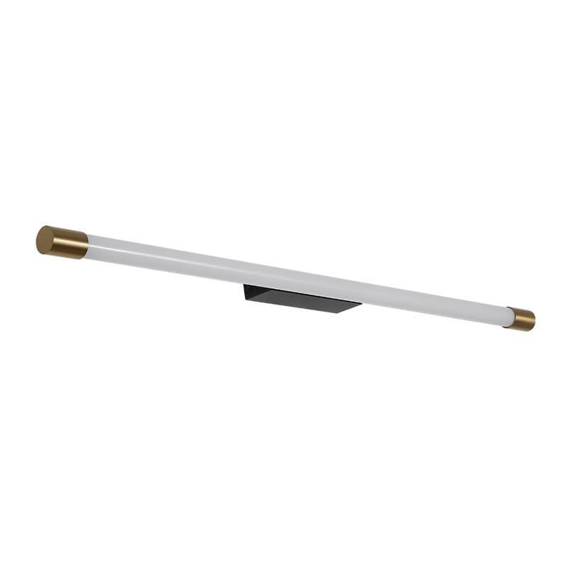 Wall Lamp Aluminium LED 150.0 cm Black Gold Bathroom Mirror Linear Lighting Fixture | Thomler