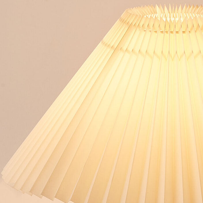 Wood Base Lamp with Fabric Shade E26 Socket for Bedroom Living Room Nightstand Desk Ambient Lighting Modern Asian Style Décor | Thomler