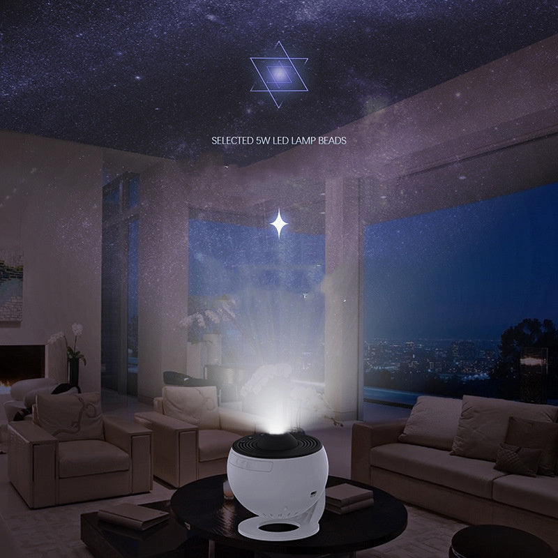 Space Projector Night Light with 13 Interchangeable Disks Galaxy Stars Planets for Bedroom Ceiling Walls Kids Room Decor USB Powered | Thomler