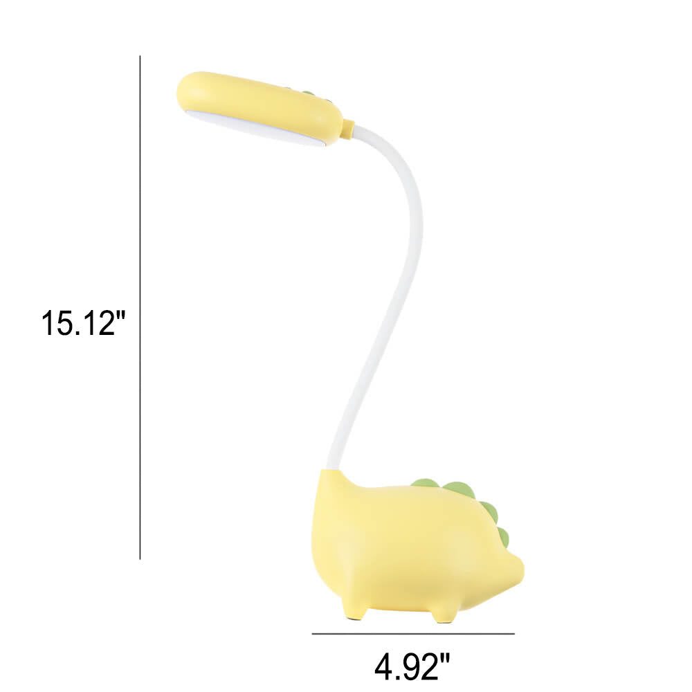 Compact LED Desk Lamp with Integrated Light in Vibrant Colors for Bedroom, Office & Living Room | Thomler