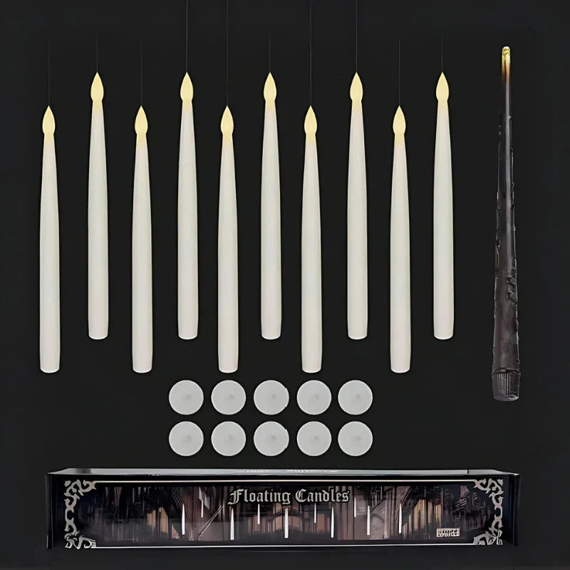 LED Floating Candles for Water – Flameless Battery Tea Lights for Pools, Weddings, Centerpieces & Events | Thomler