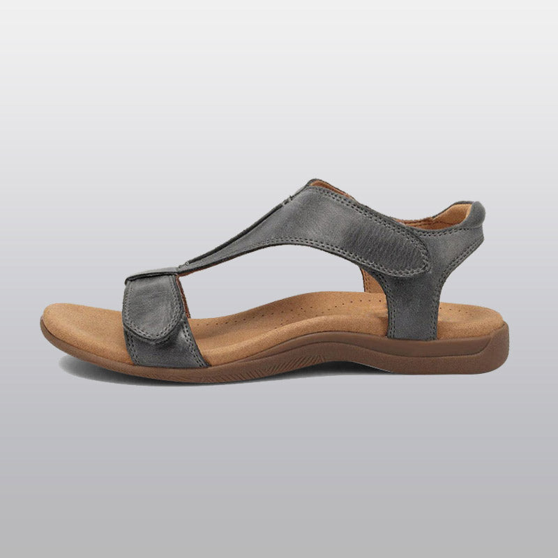 Women's Orthopedic T-Strap Sandals with Adjustable Arch Support and Memory Foam Footbed for All-Day Comfort | Thomler