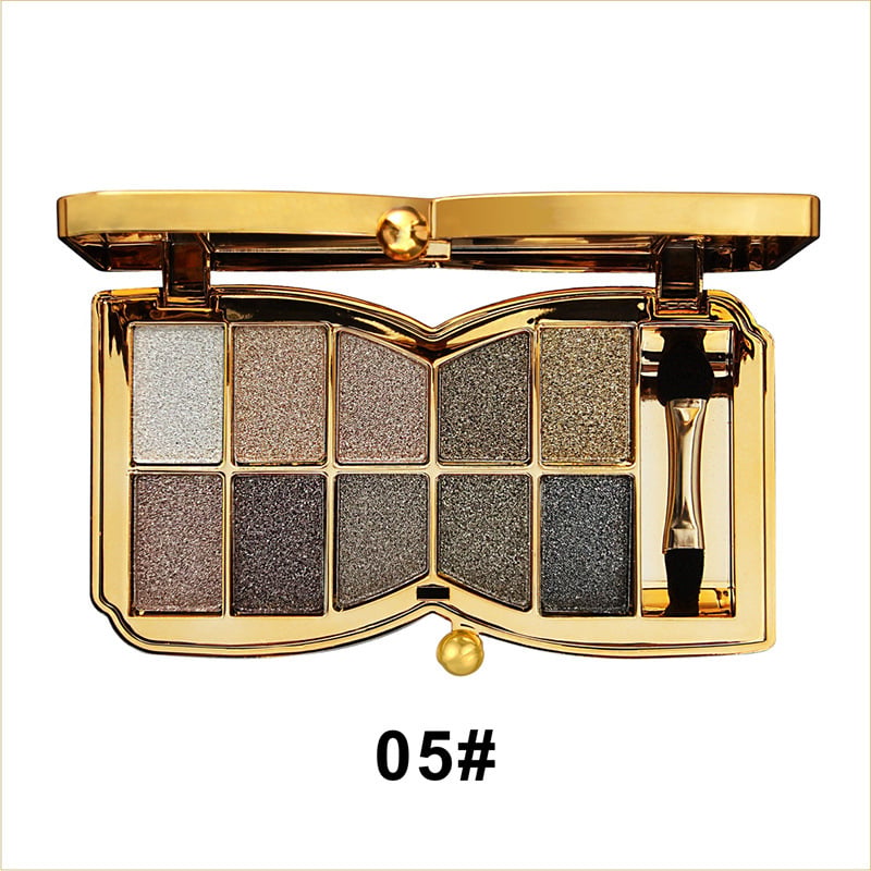 ShimmerGlam Pro – 10-farbige Glitzerpalette | 50% RABATT