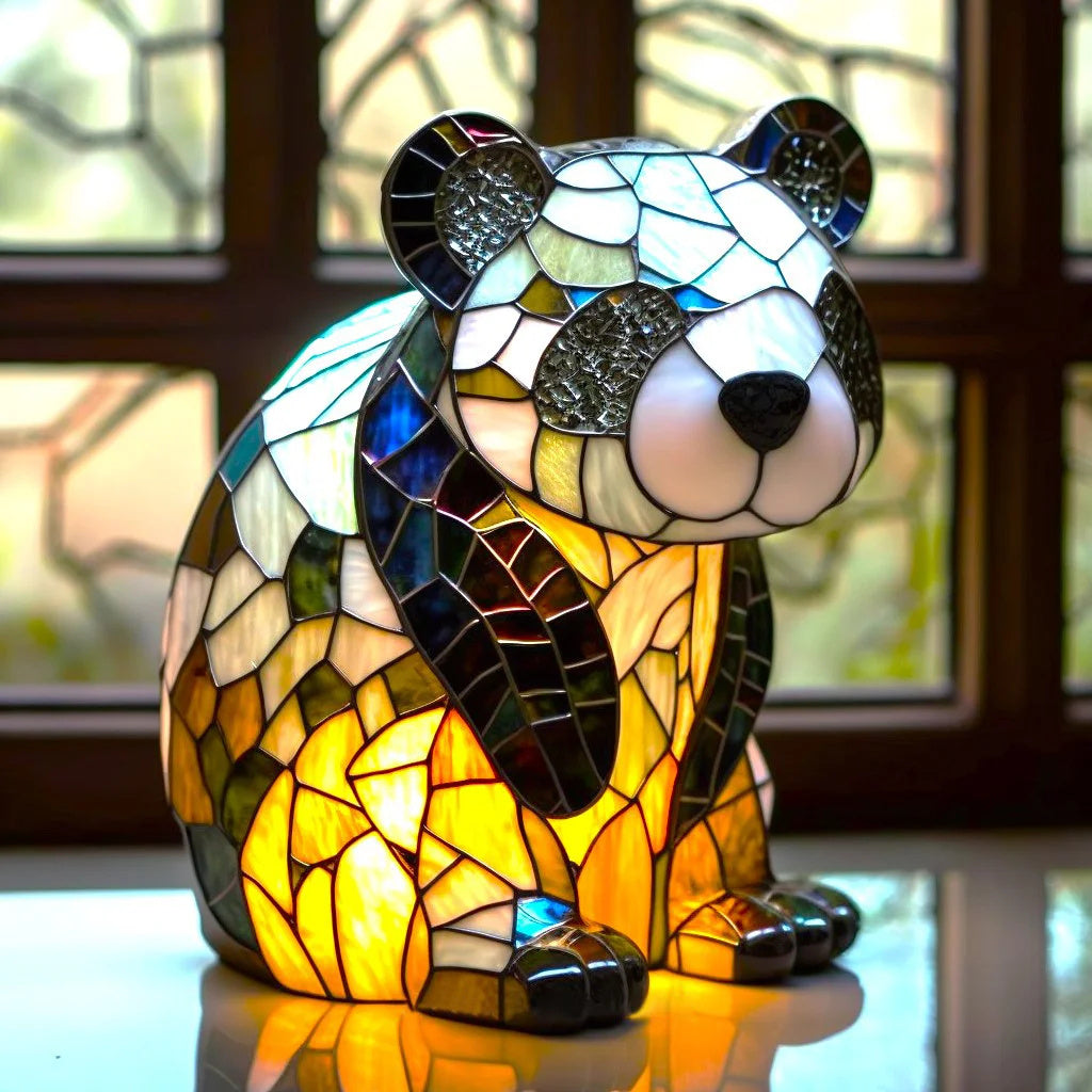 Modern Animal Art Sculpture Table Lamp with Soft LED Glow for Living Room & Bedroom Decor | Thomler