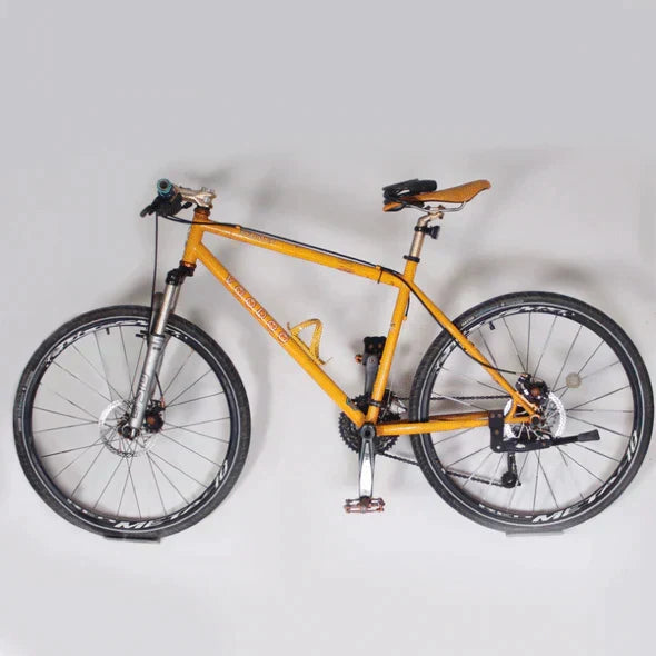 Wall-Mount Bike Hanger with Pedal Hook & Tire Cradles for Garage, Home & Apartment Storage | Thomler