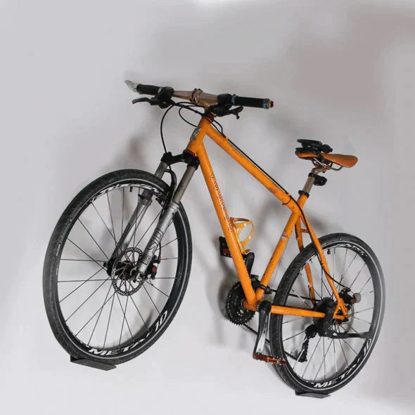 Wall-Mount Bike Hanger with Pedal Hook & Tire Cradles for Garage, Home & Apartment Storage | Thomler