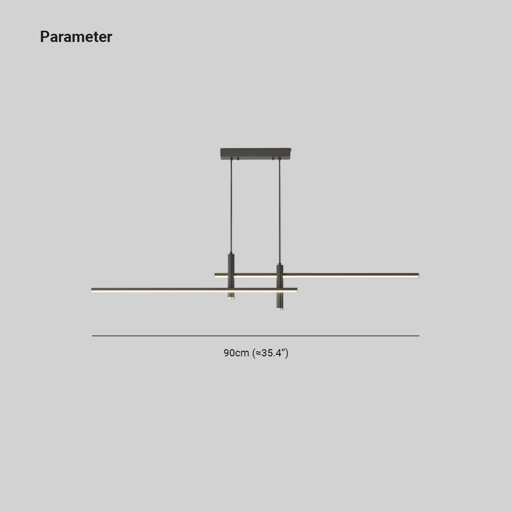Industrial Bar Spotlight Fixture for Dining & Kitchen Islands | Adjustable Hanging Track Luminaire | Thomler