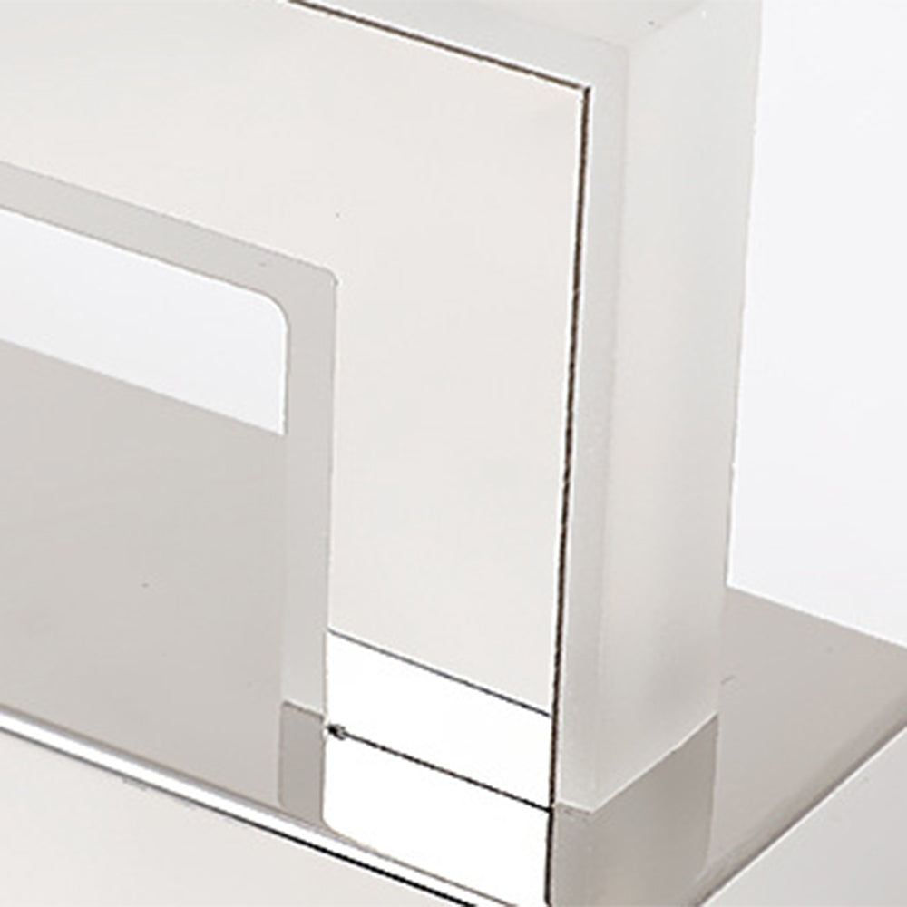 Modern Rectangular LED Bathroom Mirror Light – Metal & Acrylic Wall Fixture for Vanity Lighting | Thomler