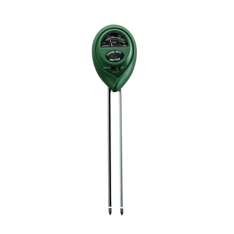 3-in-1 Soil Meter for Indoor & Outdoor Plants – Measures Moisture, Light & pH Levels for Healthy Growth | Garden Testing Tool for | Thomler