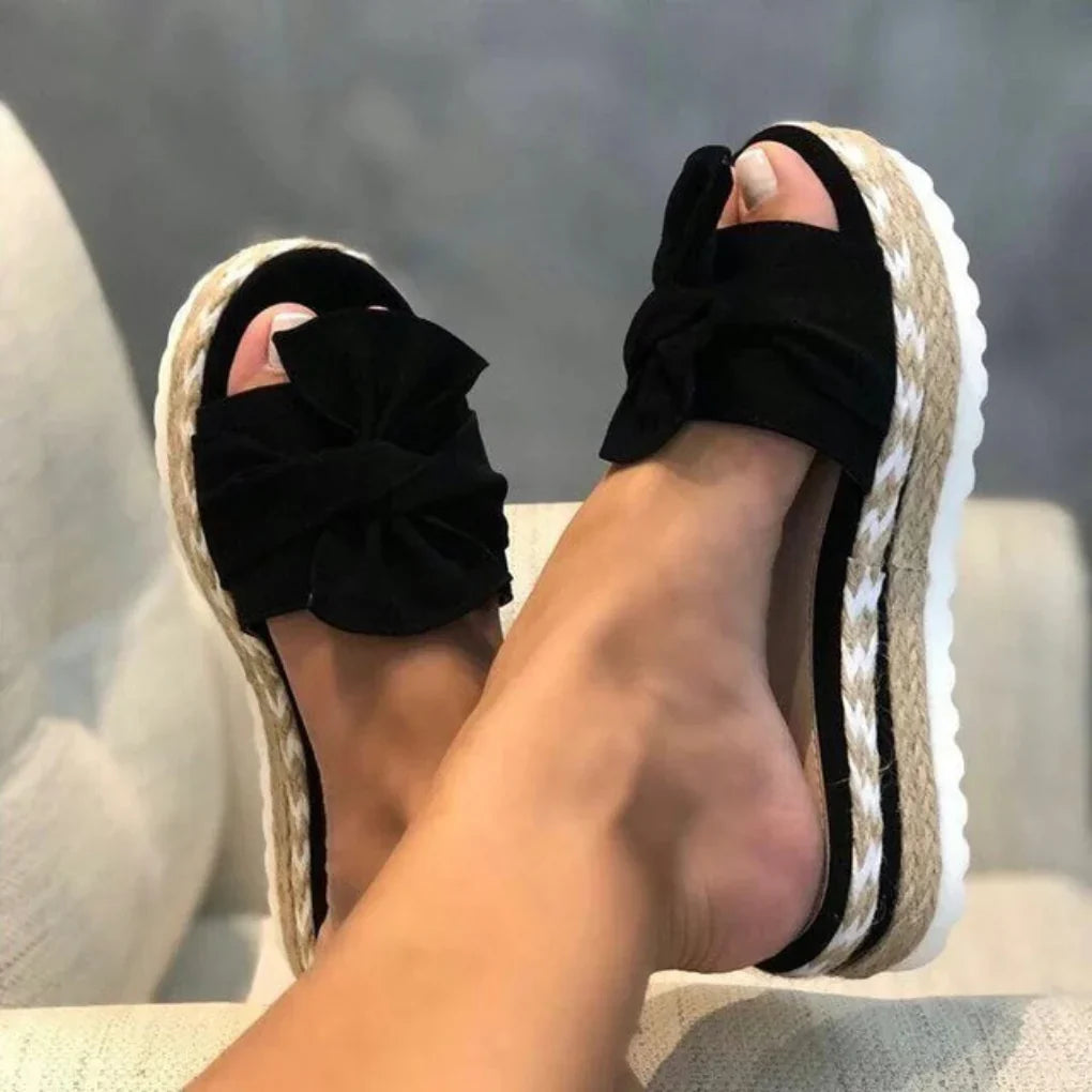 Women's Arch Support Wedge Sandals with Cushioned Footbed & Adjustable Straps for All-Day Comfort & Style | Thomler