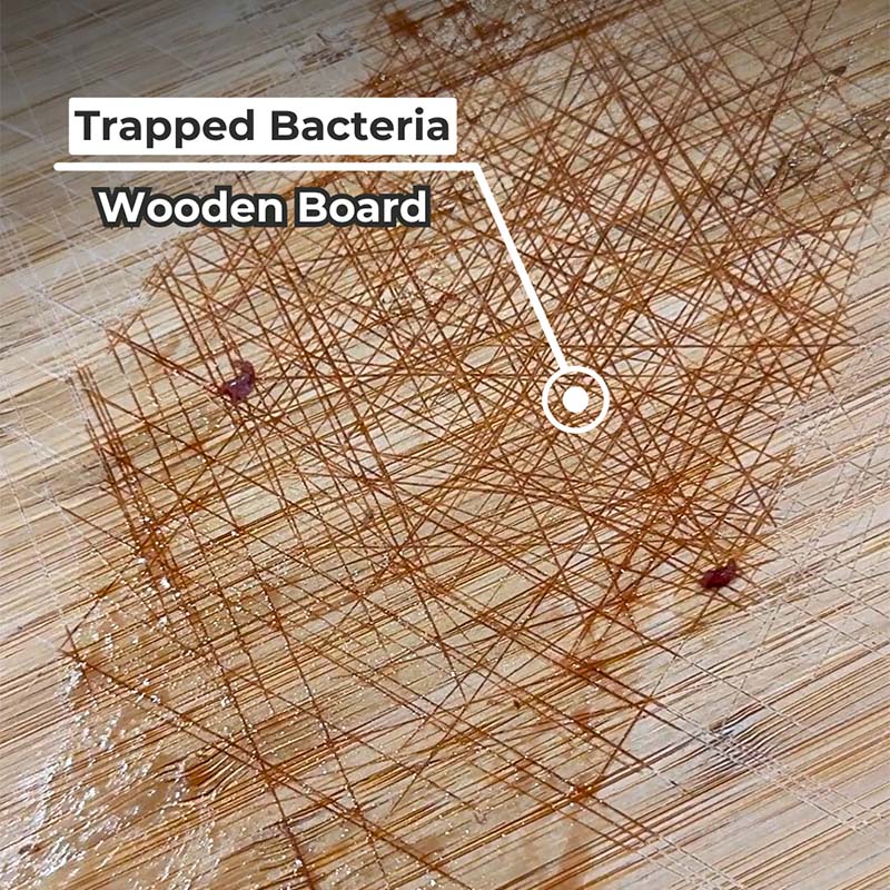 Dual-Surface Stainless Steel Cutting Board for Kitchen Food Prep & Meal Safety | Rust-Resistant Chopping Board for Meat, Vegetables, Bread | Thomler