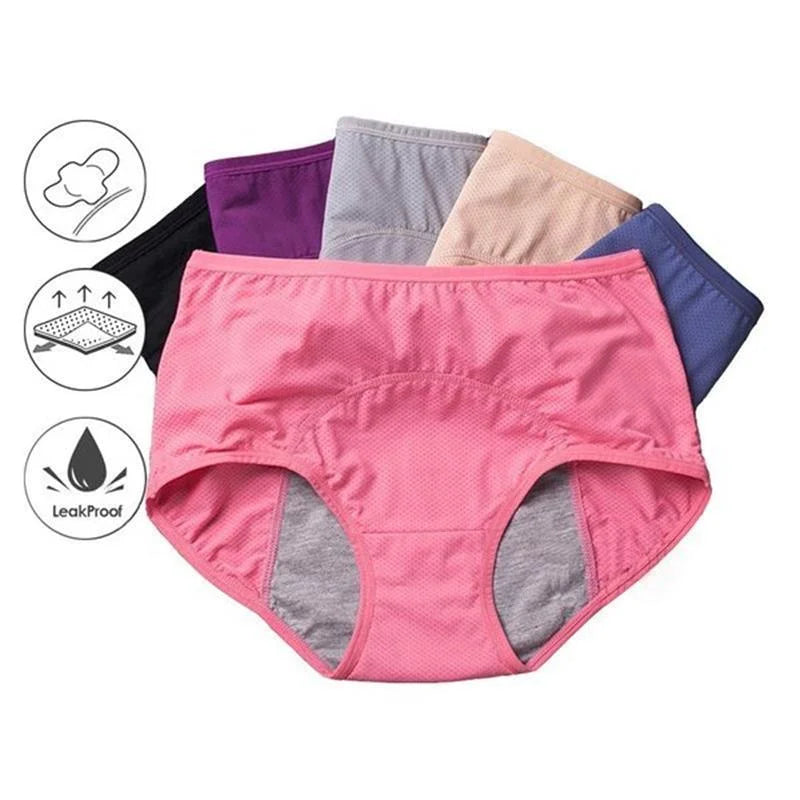 High-Waisted Leak-Proof Period Underwear for Women – Absorbent Incontinence Protection with Odor Control – Washable Reusable Design for Heav | Thomler