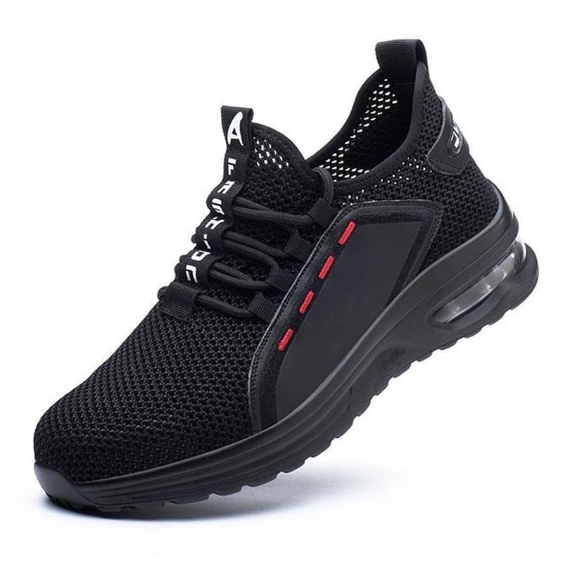 Steel Toe Work Shoes for Men & Women – Breathable Mesh Safety Sneakers with Slip-Resistant Sole & Puncture-Proof Protection for | Thomler