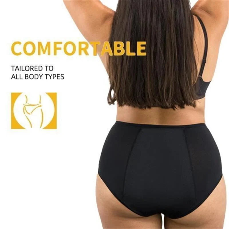 High-Waisted Leak-Proof Period Underwear for Women – Absorbent Incontinence Protection with Odor Control – Washable Reusable Design for Heav | Thomler