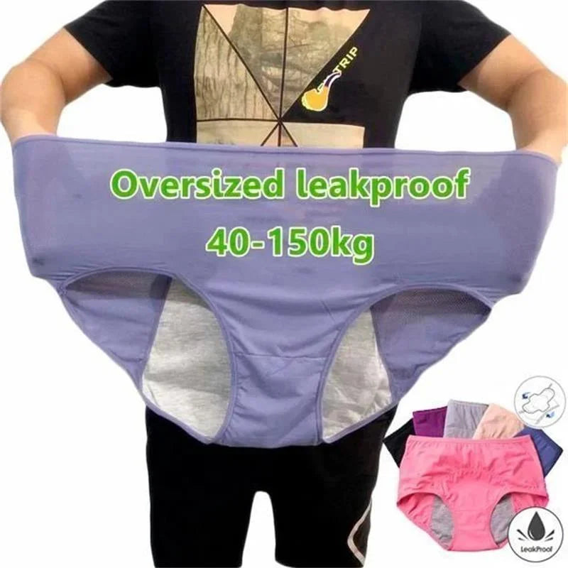 High-Waisted Leak-Proof Period Underwear for Women – Absorbent Incontinence Protection with Odor Control – Washable Reusable Design for Heav | Thomler