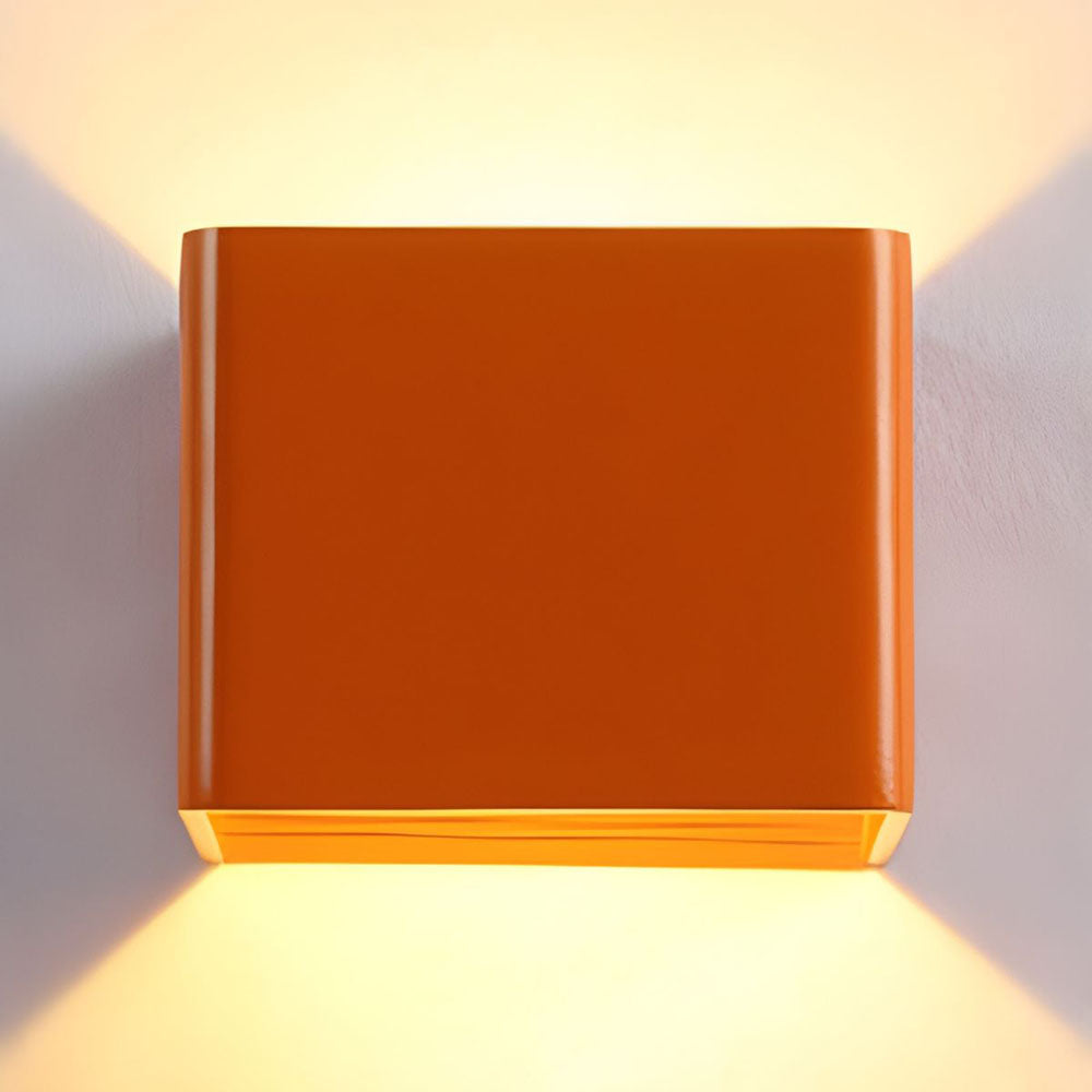 Wall Lamp Aluminium LED Up Down Indoor Hallway Bedroom Accent Lighting Modern Minimalist Sconce Black White | Thomler