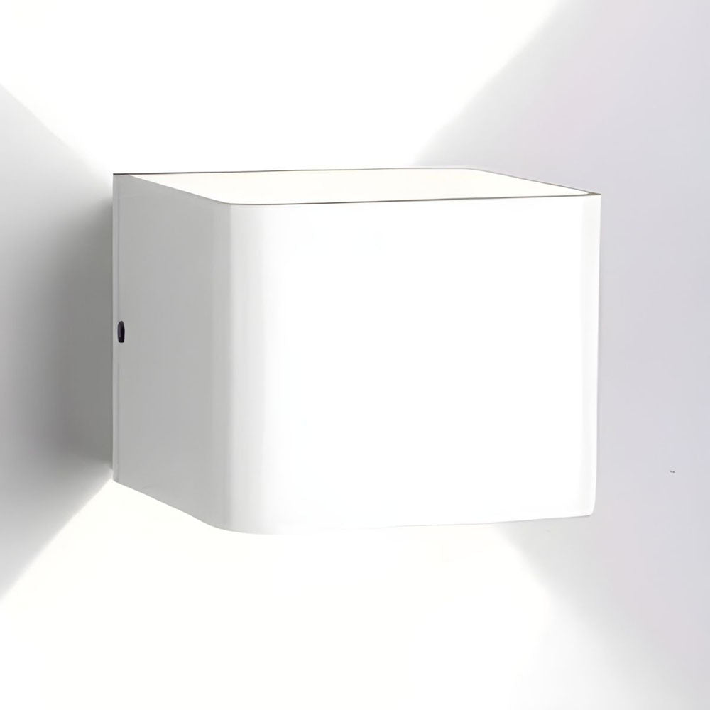 Wall Lamp Aluminium LED Up Down Indoor Hallway Bedroom Accent Lighting Modern Minimalist Sconce Black White | Thomler
