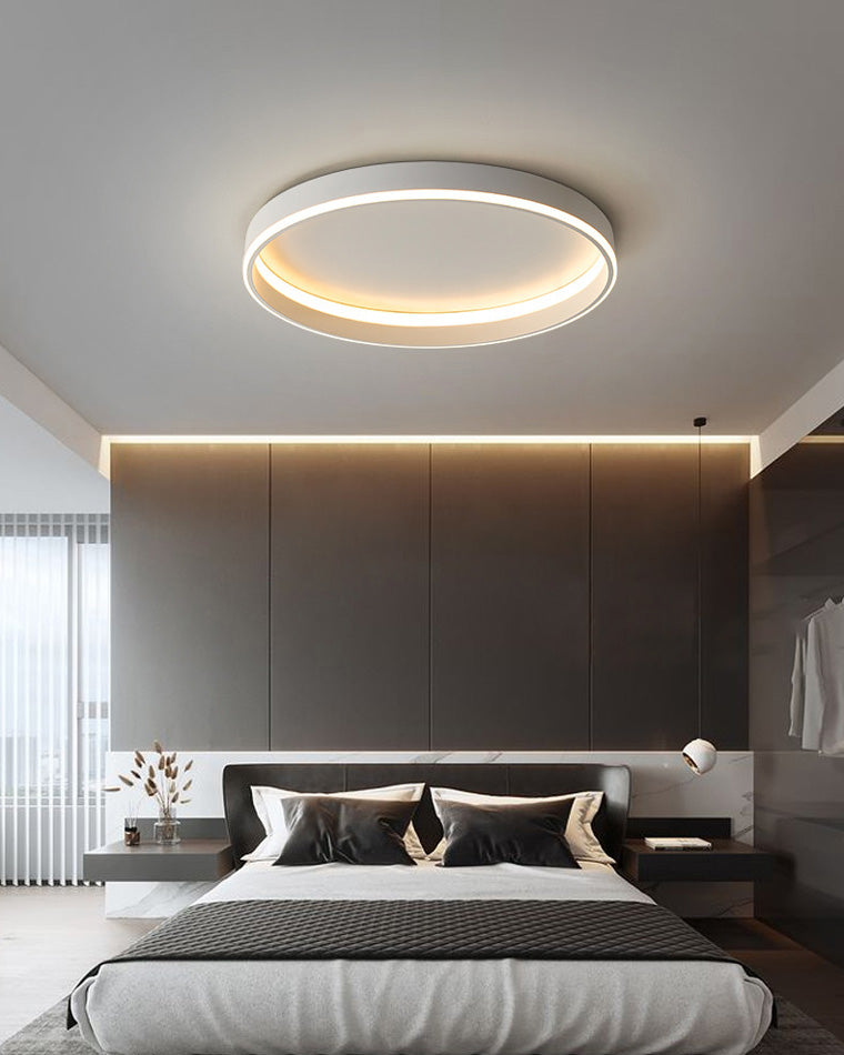 Ceiling Light LED 15.7 in Modern Remote Controlled Bedroom Living Room Fixture | Thomler