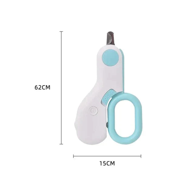 Pet Nail Clippers Plastic LED 10.5 cm Safe Precise Trimming For Dogs Cats Home Grooming Tool | Thomler
