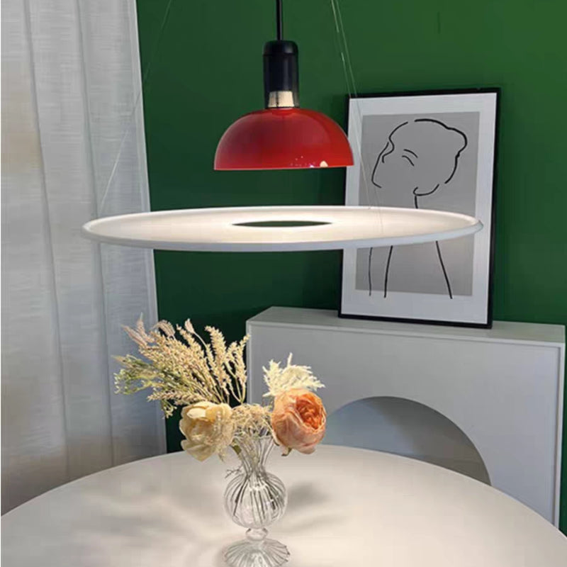Contemporary Bell-Shaped Glass Pendant Light with Metal Canopy for Kitchen Island & Dining Room | Thomler