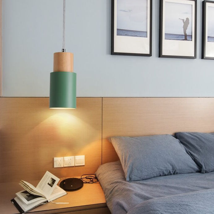 Hanging Ceiling Light Aluminum Shade Modern Single Fixture for Kitchen Island Dining Room Bar Café Restaurant Bedroom Hardwired E26 Socket | Thomler