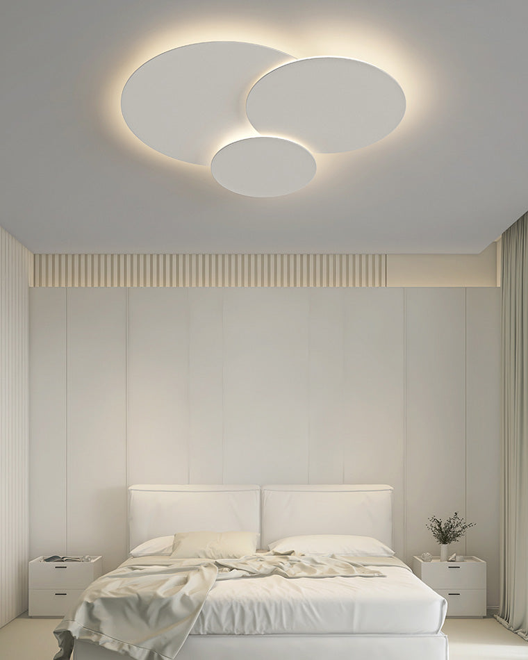 Ceiling Light Metal Acrylic 31.5 in x 28 in 103W Adjustable Bedroom Living Room Fixture | Thomler