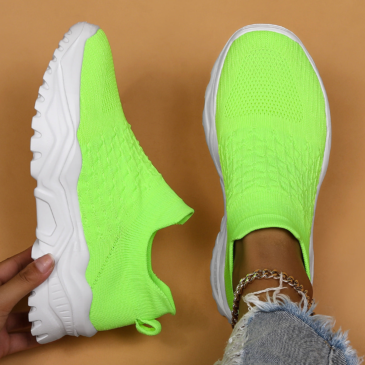 Lightweight Orthopedic Slip-On Sneakers Women's Cushioned Walking Shoes for Everyday Wear Breathable Canvas Footwear | Thomler