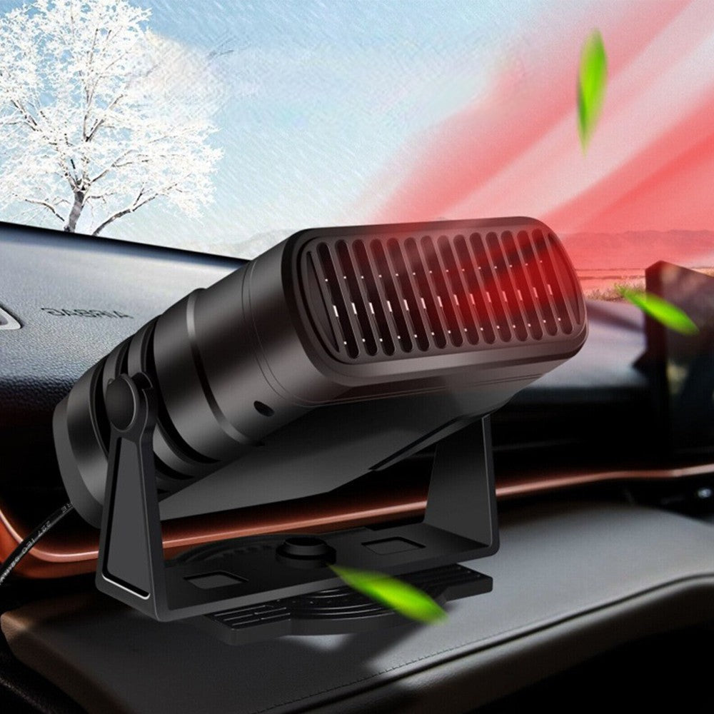 12-Volt Plug-In Vehicle Climate Control with Defrost & Fan Modes for Year-Round Comfort | Thomler
