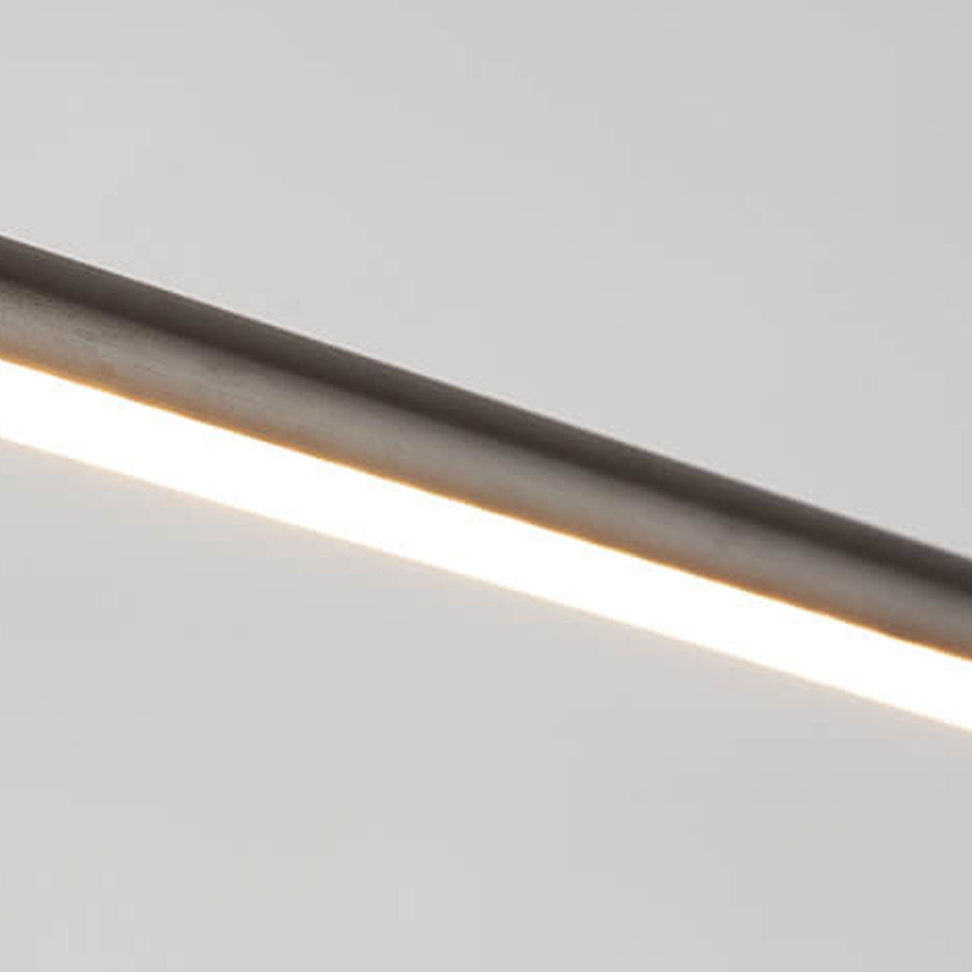 Wall Lamp Aluminium LED 80.0 cm Black Bedroom Hallway Minimalist Linear Mood Lighting Fixture | Thomler