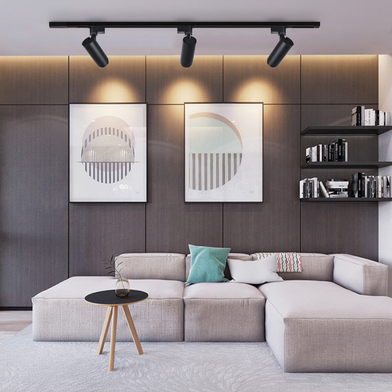 Flush Mount LED Ceiling Light Aluminum 19.7 in Minimalist Hallway Living Room Bedroom Dimmable Warm White Modern Lighting | Thomler