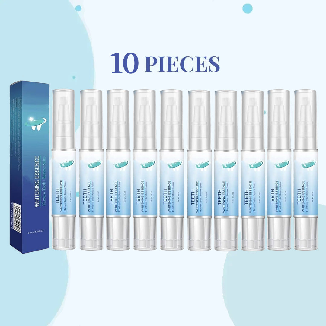 Whitening Pen for Teeth Stain Removal with Precision Brush Applicator for Home Use Enamel Safe Gentle Formula No Sensitivity Travel Size | Thomler