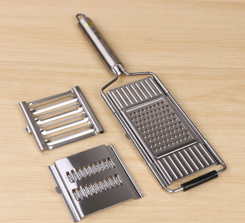 Rotary Vegetable Slicer with Stainless Steel Drums for Cabbage, Carrots, Salads & Food Prep | Thomler