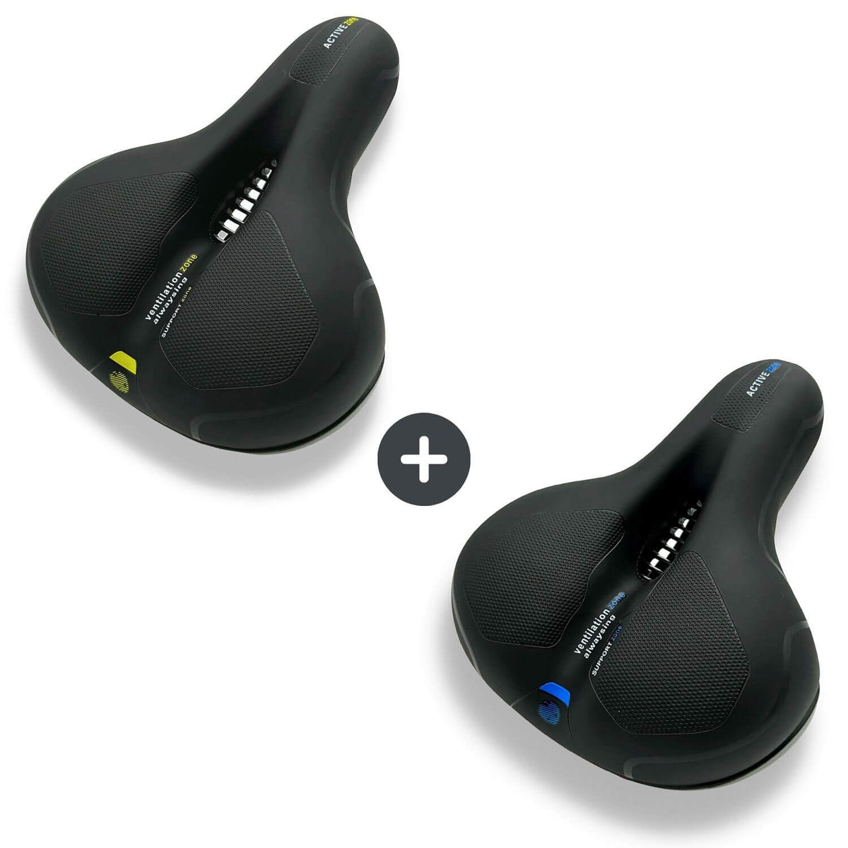 Memory Foam Bike Seat with Pressure Relief & Gel Cushioning for Road, Mountain & Commuter Bicycles – Ergonomic Saddle for Men & Women | Thomler