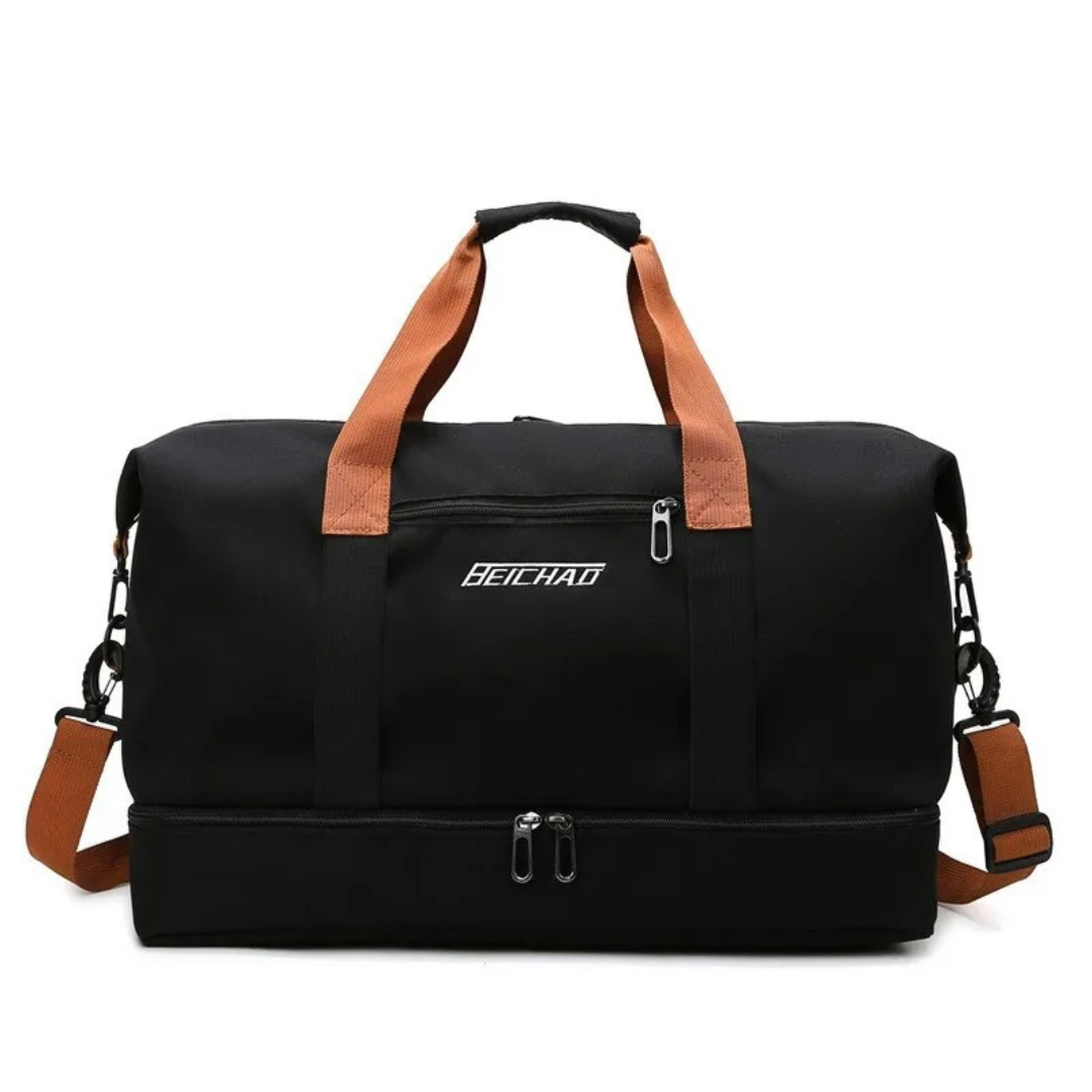 Weekend Duffel Bag with Shoe Compartment & Wet-Dry Separation for Gym Travel | Thomler