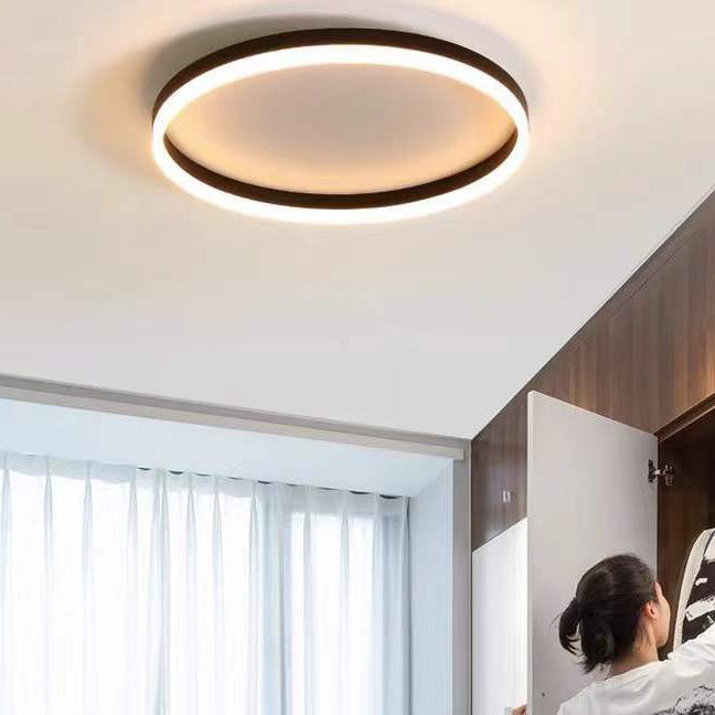 Flush Mount Ceiling Light Iron 19.7 in 30W Adjustable Hallway Living Room Bedroom LED Modern Lighting | Thomler