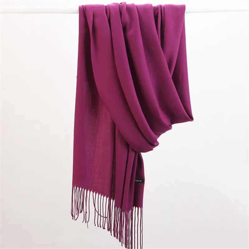 Cashmere Winter Scarf – Ultra-Soft Warmth in 10 Colors for Women | Thomler