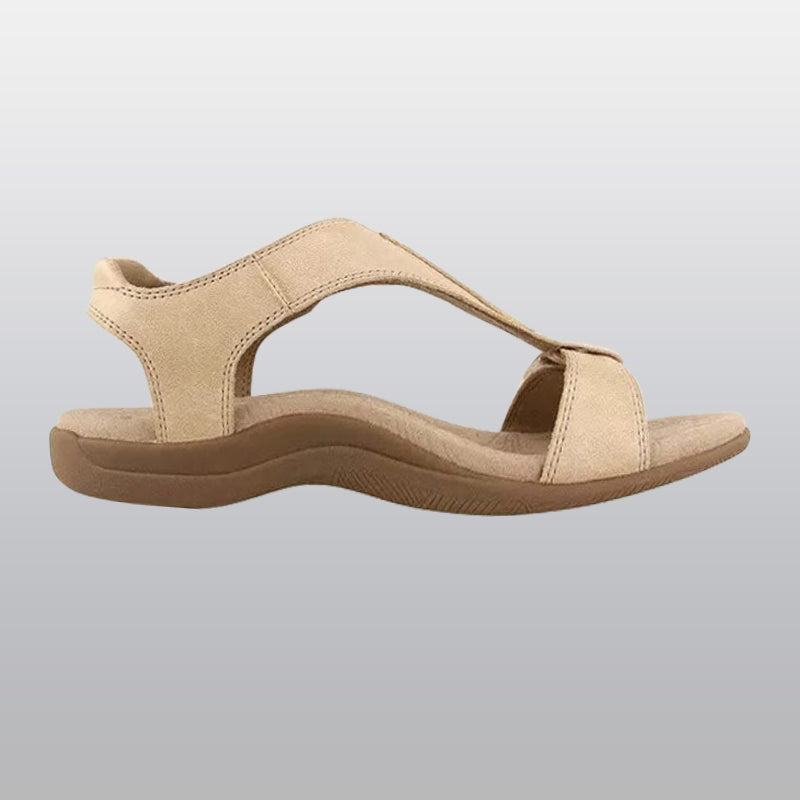 Women's Orthopedic T-Strap Sandals with Adjustable Arch Support and Memory Foam Footbed for All-Day Comfort | Thomler