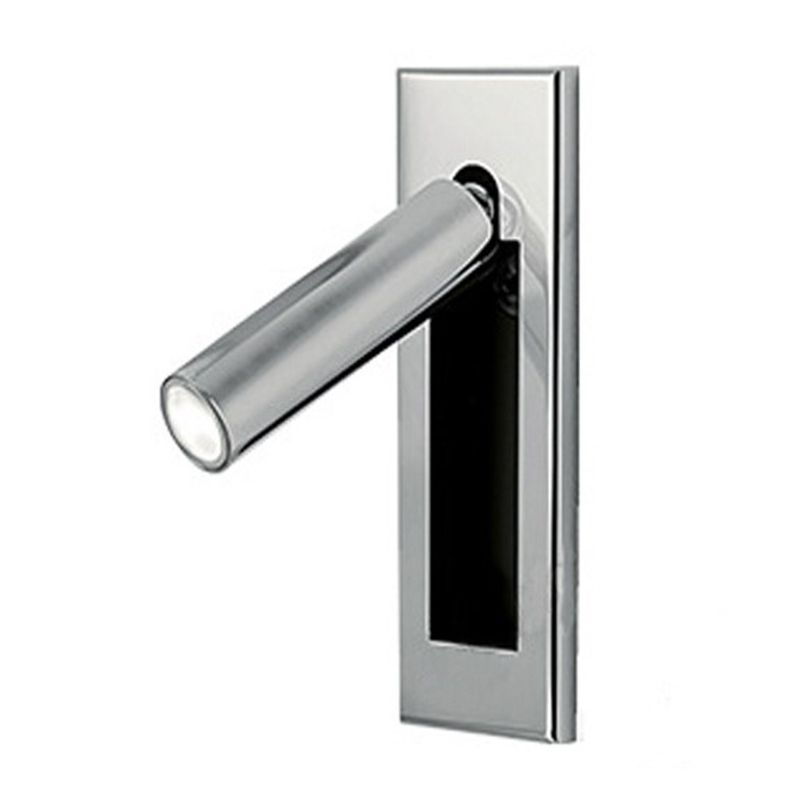 Adjustable Cylinder Wall Sconce with Integrated LED for Bedroom Reading | Thomler